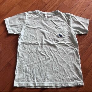 Doraemon x Uniqlo Kids Tee T Shirt Size Youth 7/8 Light Mint